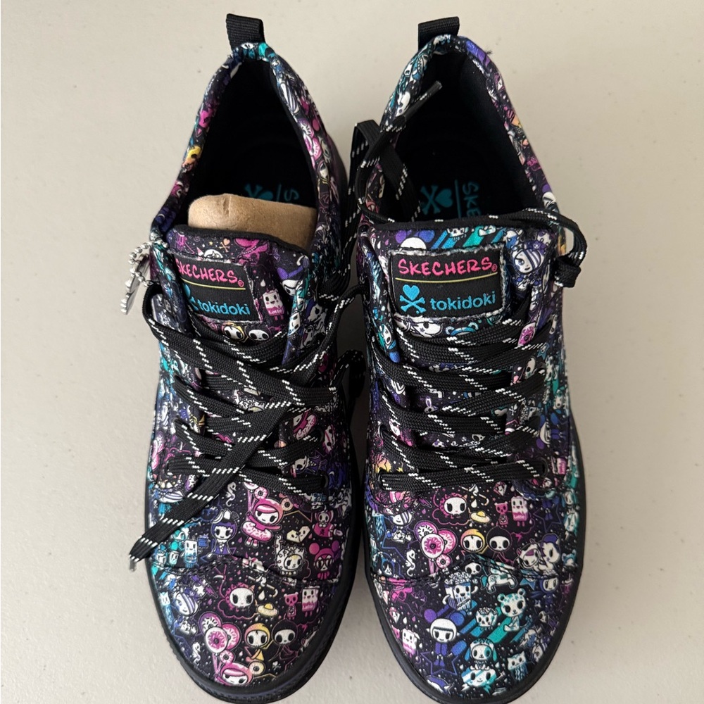 Skechers Tokidoki Sneakers - Colorful Black and Purple. Worn once.